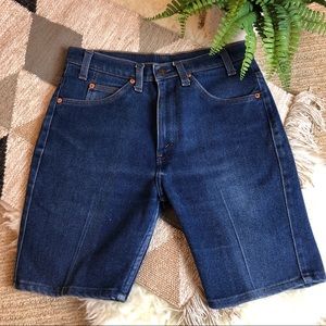 LEVI'S 517 VINTAGE Denim Jean Shorts